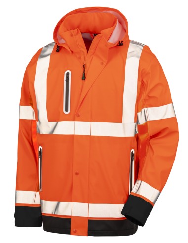 RES-R507X-Heavy Duty Prism PU Safe et Dry Jacket with Recycled Backing